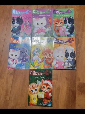 Purrmaids Book Lot of 7 Books 2-8 Scholastics Sudipta Bardhan-Quallen